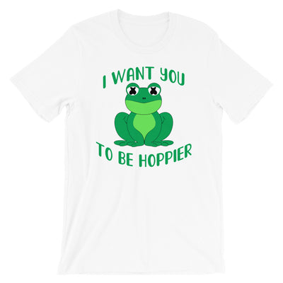 HOPPIER-Short-Sleeve Unisex T-Shirt