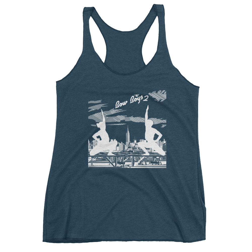 BOW BOYS 2-Women's Racerback Tank