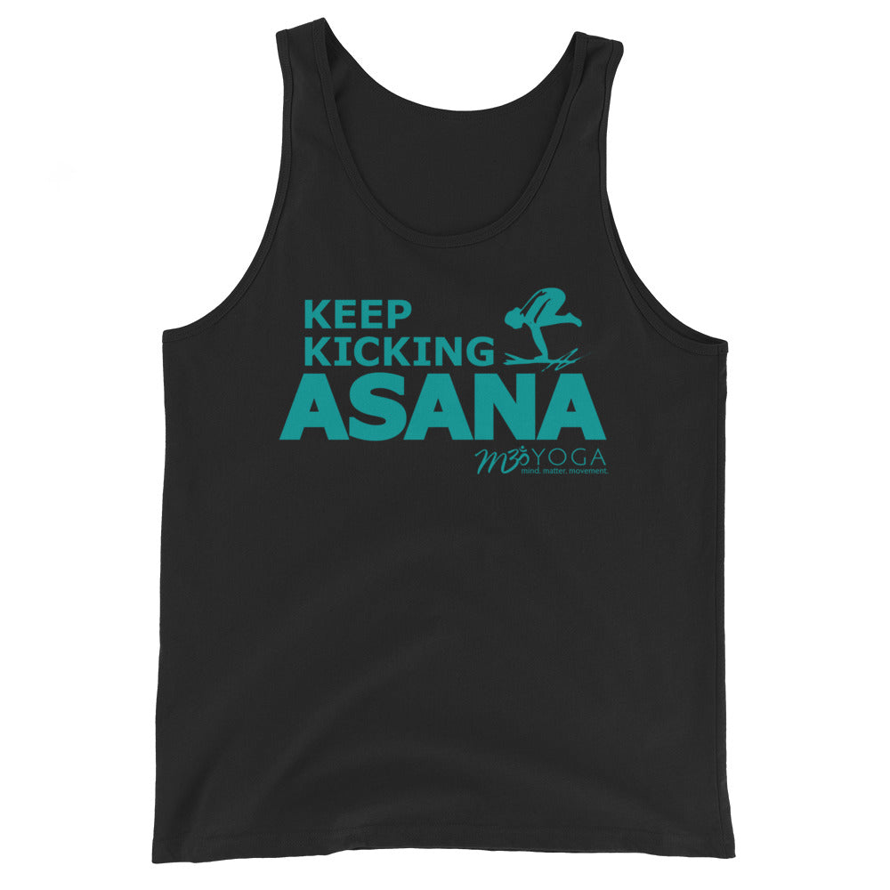 M3Yoga-Kicking Asana-Unisex  Tank Top