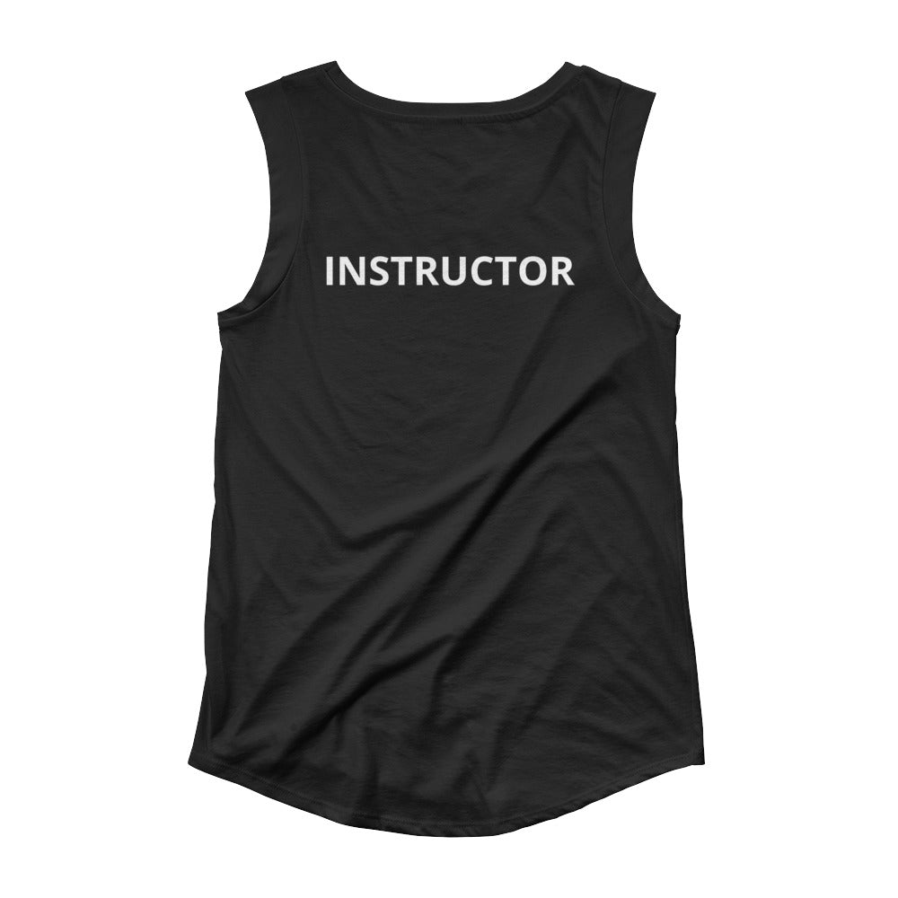 Indy House Of Pilates-Instructor Ladies’ Cap Sleeve T-Shirt