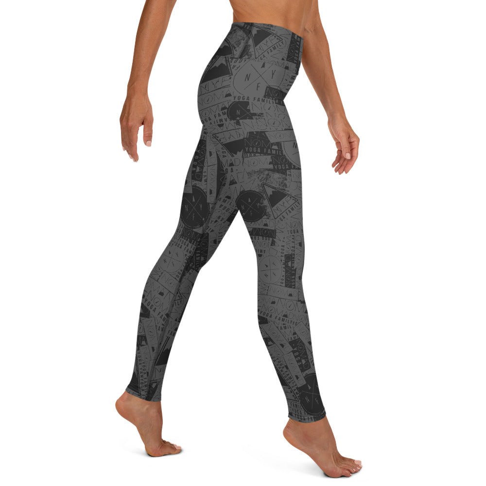 NYF Yoga Leggings - Grey