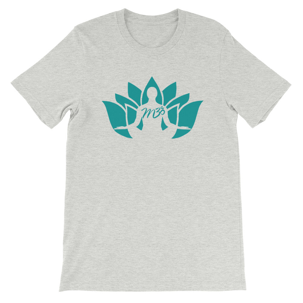 M3Yoga-Lotus-Short-Sleeve Unisex T-Shirt