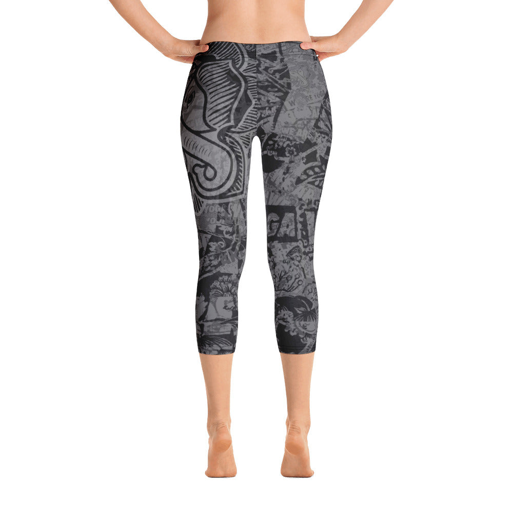 WAYdecay Capri Leggings B&G