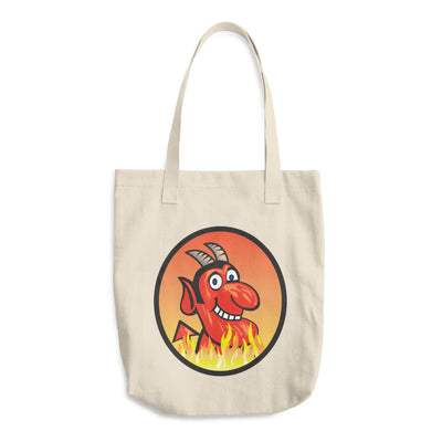 Yoga Hell-Cotton Tote Bag