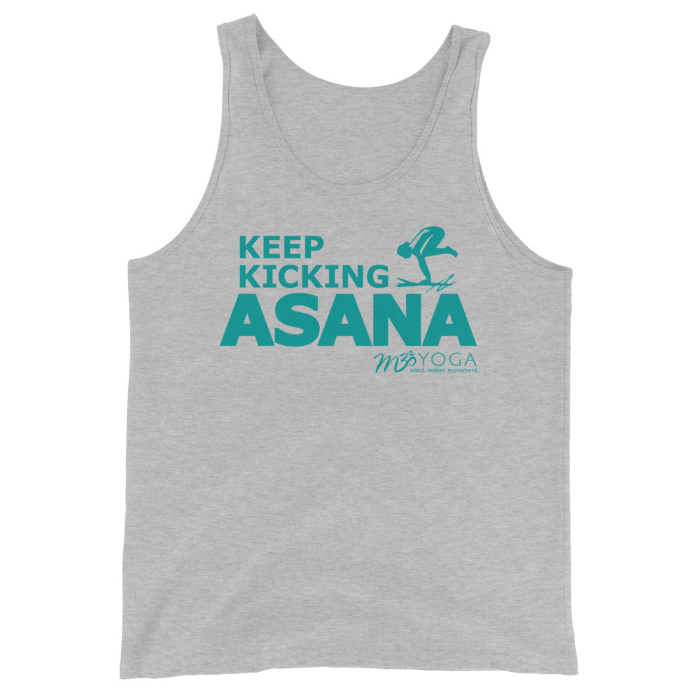 M3Yoga-Kicking Asana-Unisex  Tank Top