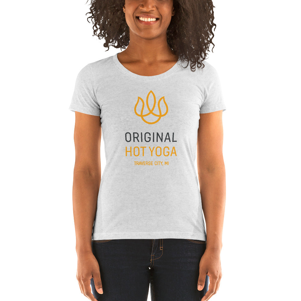 Original Hot Yoga Traverse City-Ladies' Short Sleeve T-Shirt