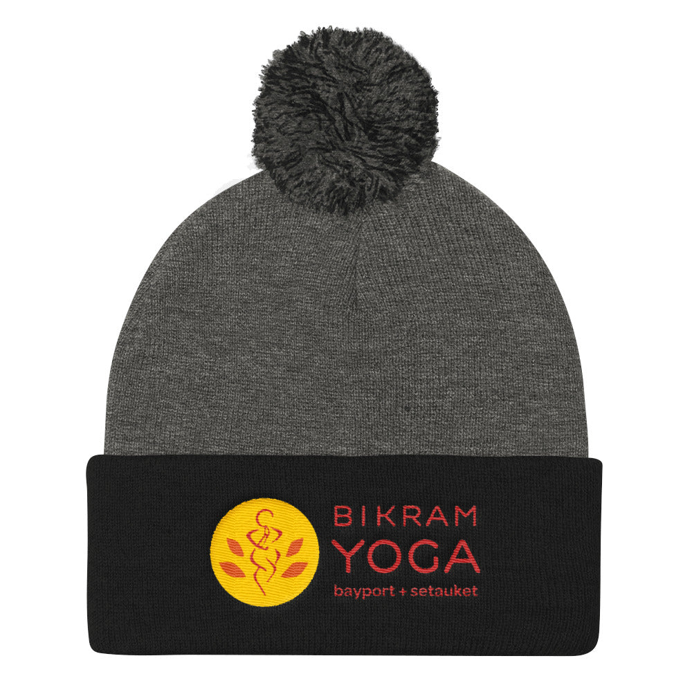 Bikram Yoga Bayport-Pom Pom Knit Cap