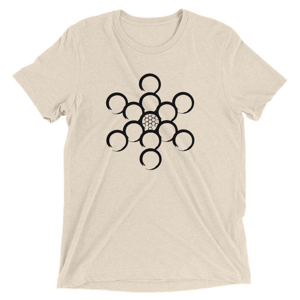 Yoga Golf Coach-Tri blend t
