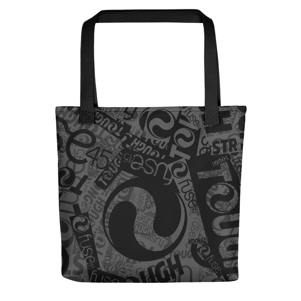 Fuse45-Allover Print Tote Bag