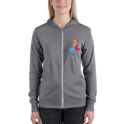 Natomas Yoga Studio-Unisex zip hoodie