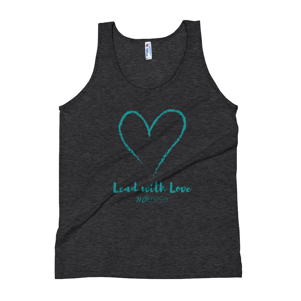 M3Yoga-Lead With Love Unisex Tank Top