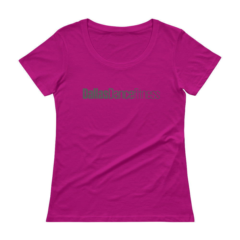 Dallas Dance Fitness Ladies' Scoopneck T-Shirt