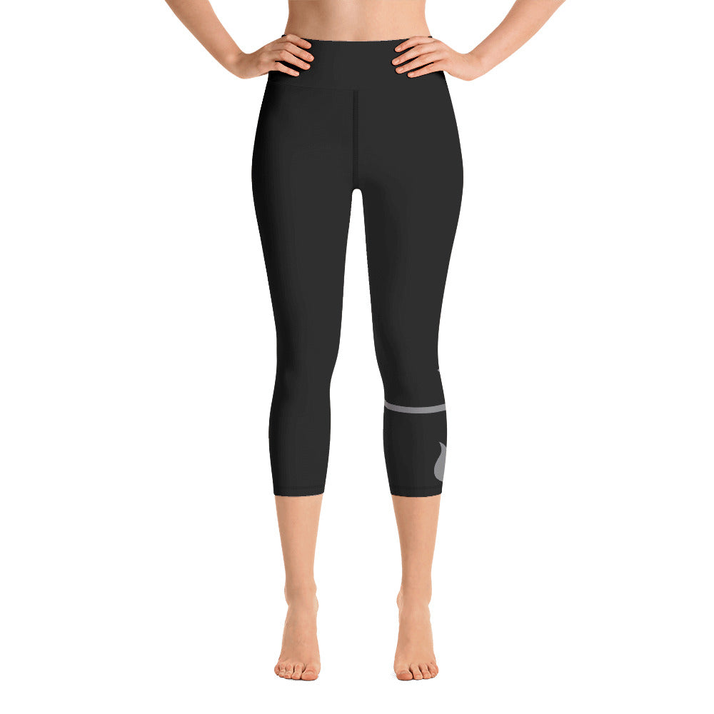 True Yoga Vermont-DTL Gray Capri