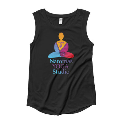 Natomas Yoga Studio-Ladies’ Cap Sleeve T-Shirt
