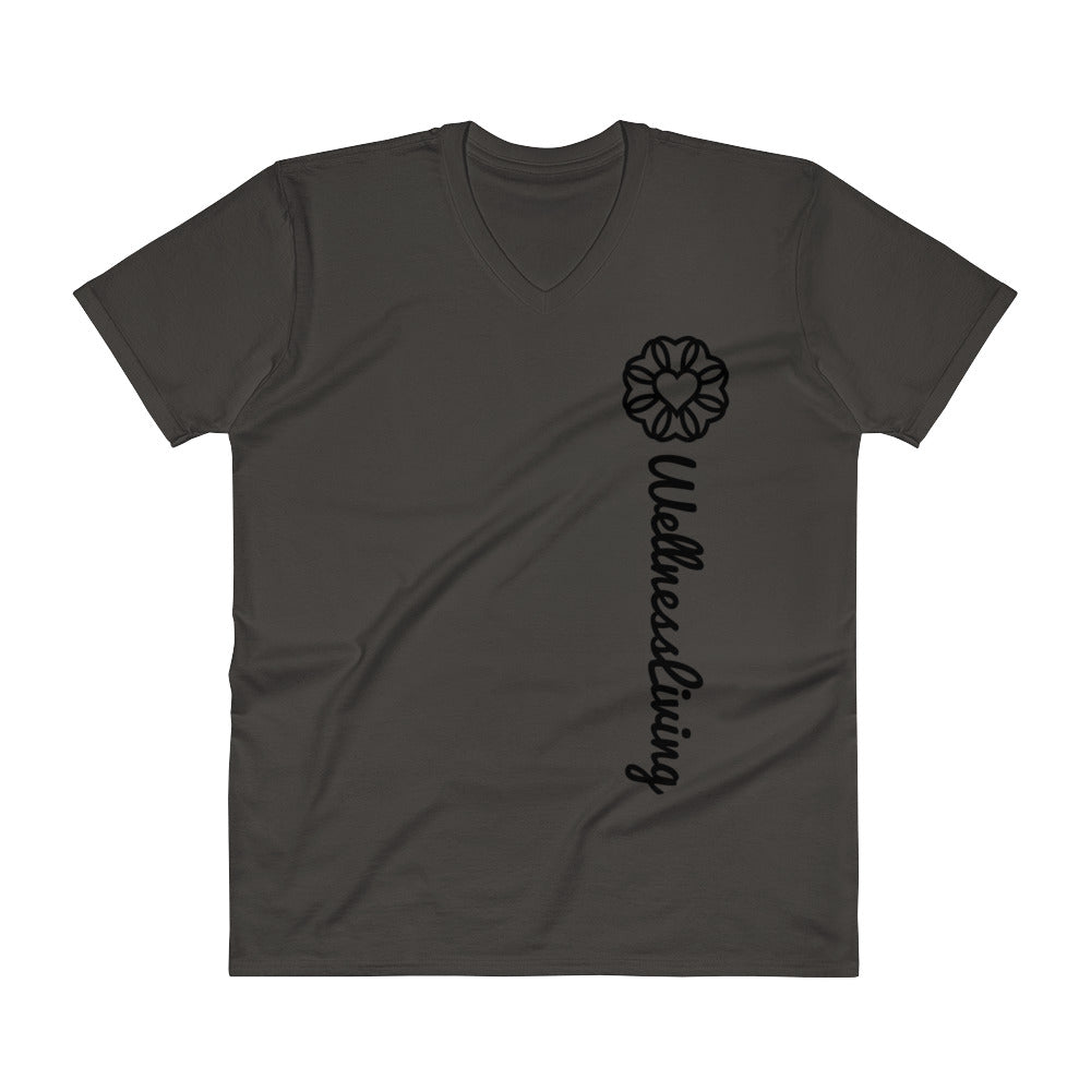 Wellness Living-V-Neck T-Shirt