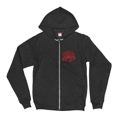 Seabreeze High School-Unisex Zip Hoodie