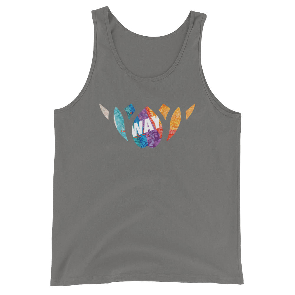 ONE FIRE LOTUS-Unisex  Tank Top
