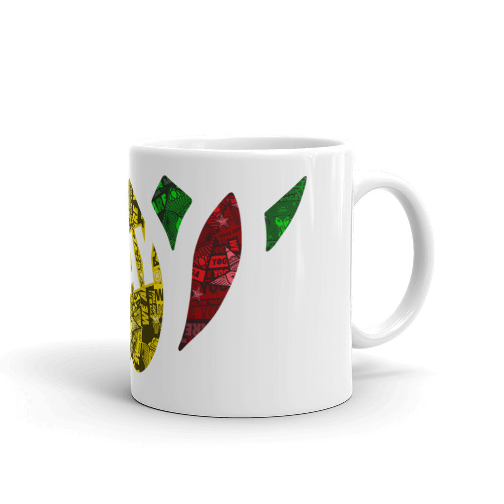 Rasta Lotus Mug