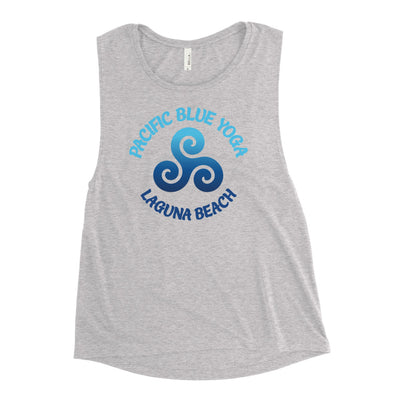 Pacific Blue Yoga-Ladies’ Muscle Tank