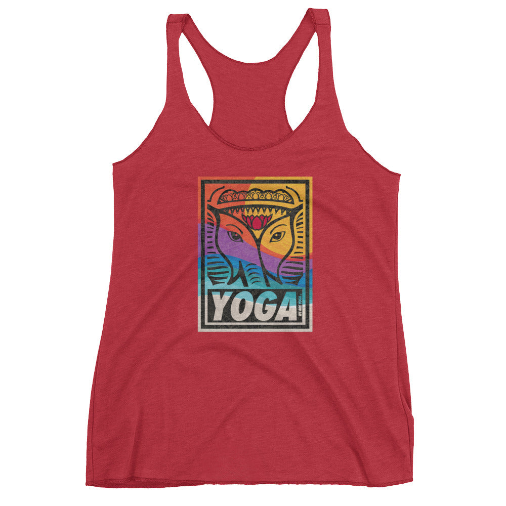 ONE FIRE STAMP-Women's Racerback Tank