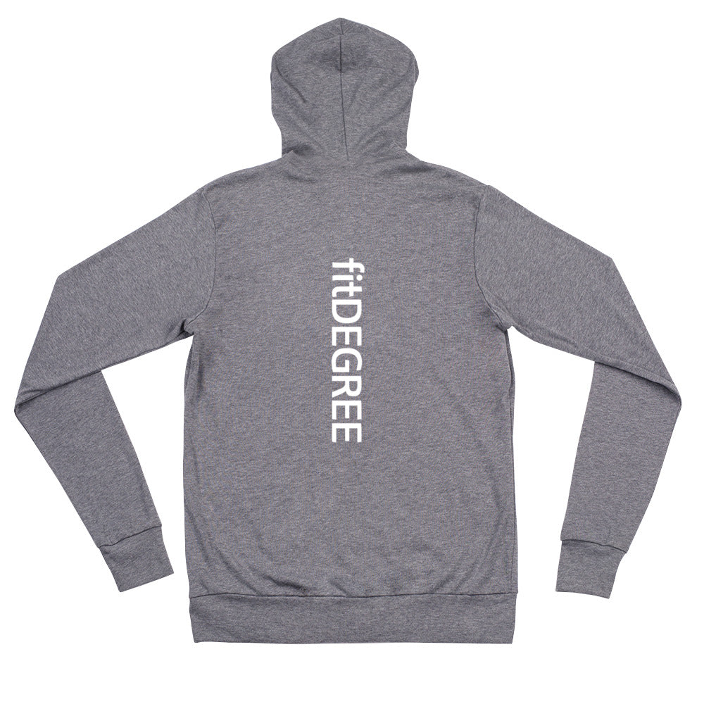 fitDEGREE-Unisex lightweight zip hoodie