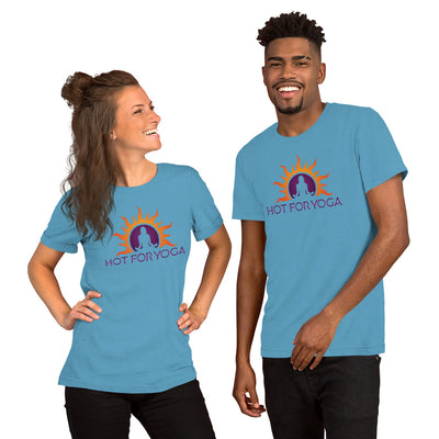 Hot For Yoga-Short-Sleeve Unisex T-Shirt