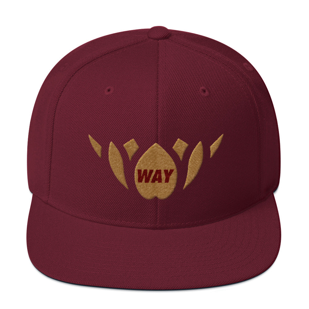 Garnet & Gold-Snapback Hat