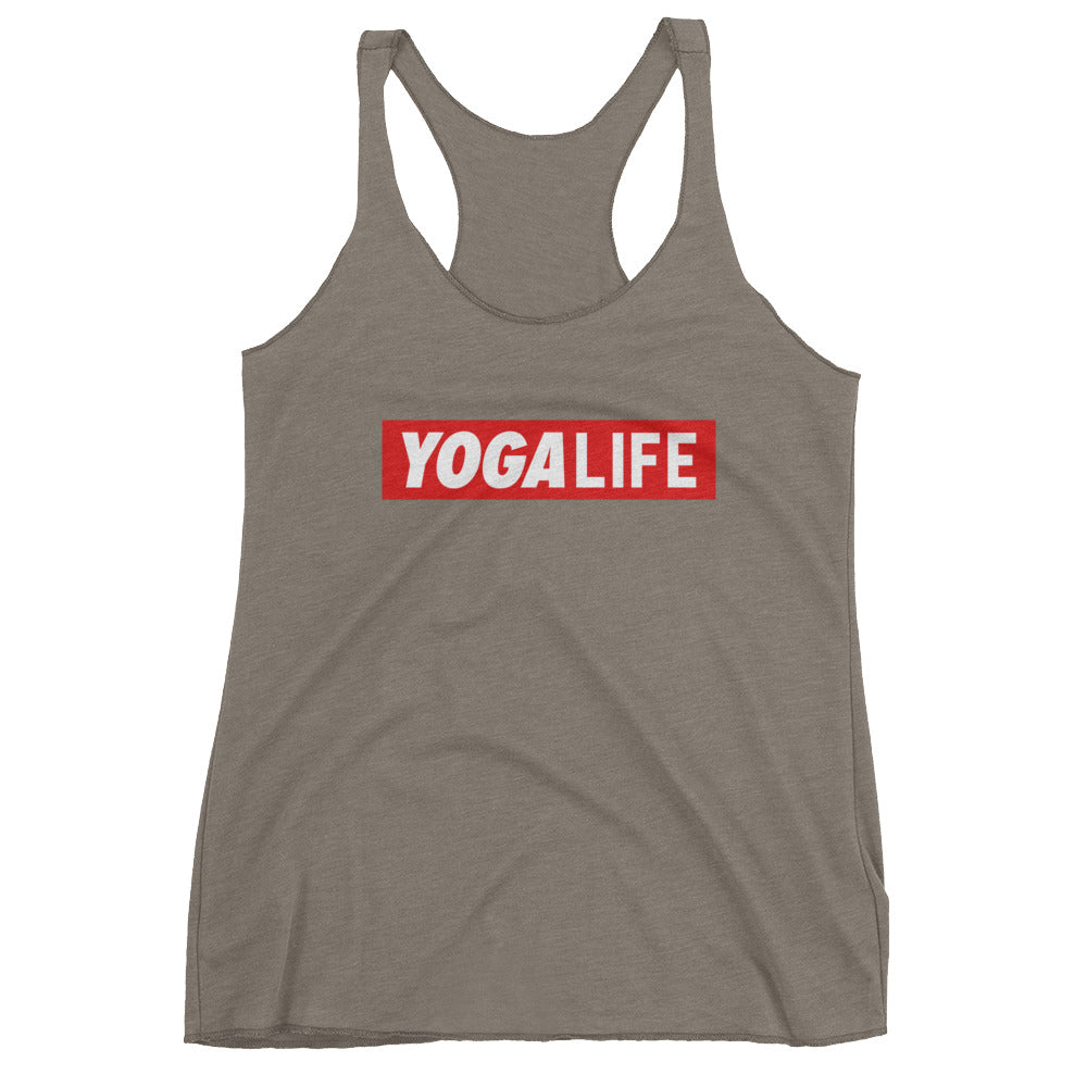 YOGA LIFE-Racerback Tank