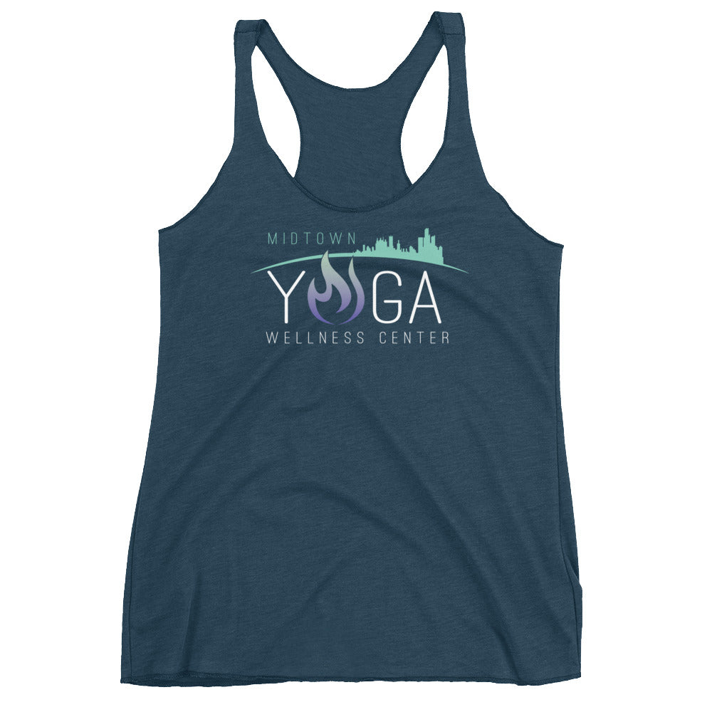 Midtown Yoga Wellness Center-Women's Racerback Tank