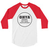 OHYA-3/4 sleeve raglan shirt