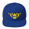 Blue & Yellow/Gold-Snapback Hat