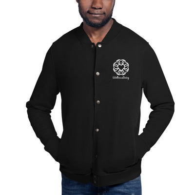 Wellness Living-Embroidered Champion Bomber Jacket