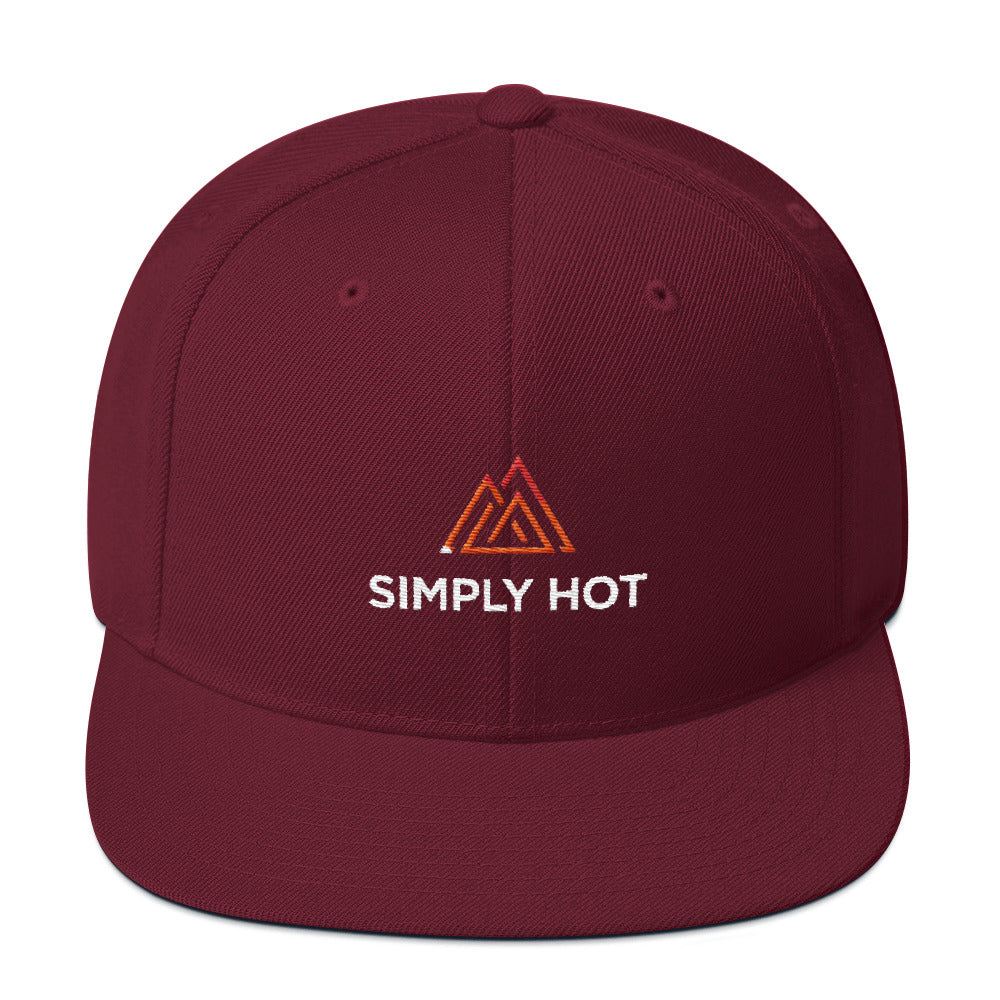 Simply Hot Yoga Snapback Hat
