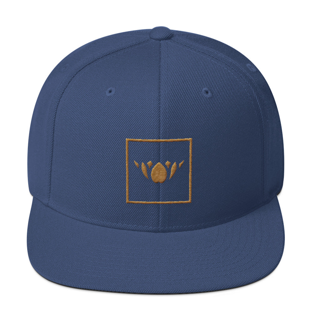 WAYhat-SQUARE Solid G Wool Blend Snapback-More Colors