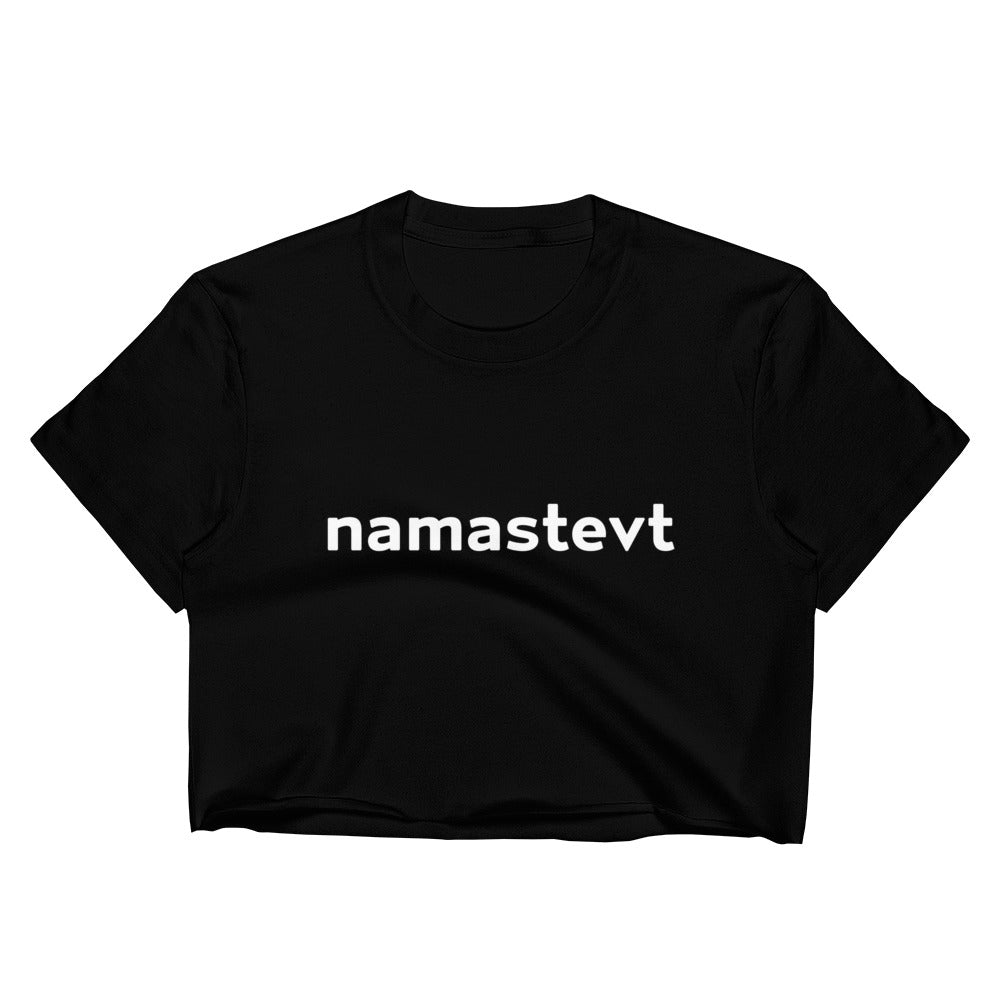 True Yoga Vermont-NamasteVT Women's Crop Top
