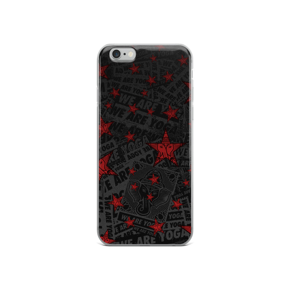 iPhone Case red stars
