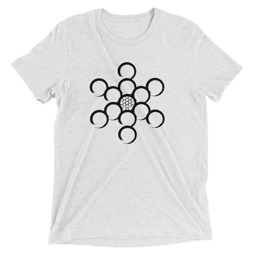Yoga Golf Coach-Tri blend t