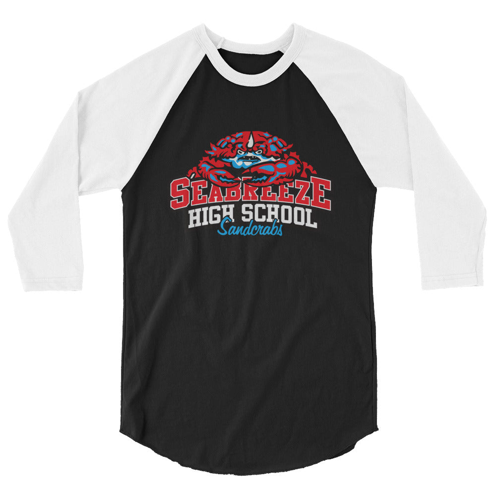 Seabreeze High School-3/4 Sleeve Raglan Shirt