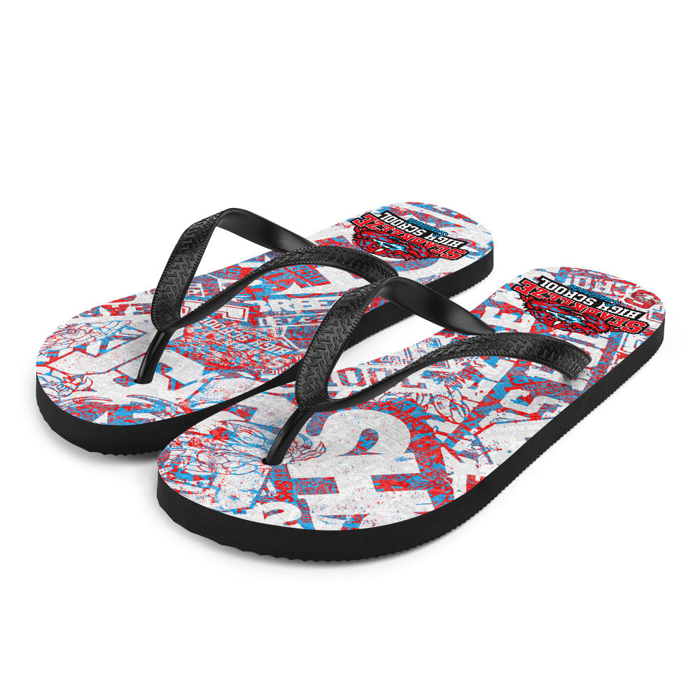 Seabreeze High School-Flip-Flops