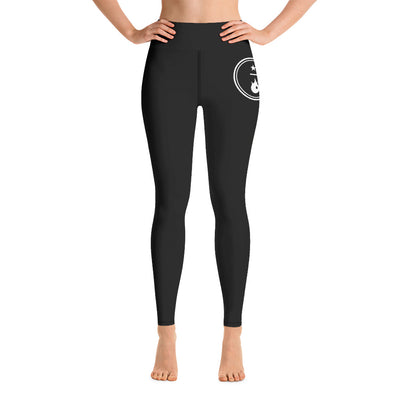 True Yoga Vermont-Hip Logo Black/White