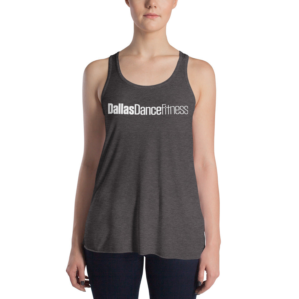 Dallas Dance Fitness Women's Flowy Racerback Tank