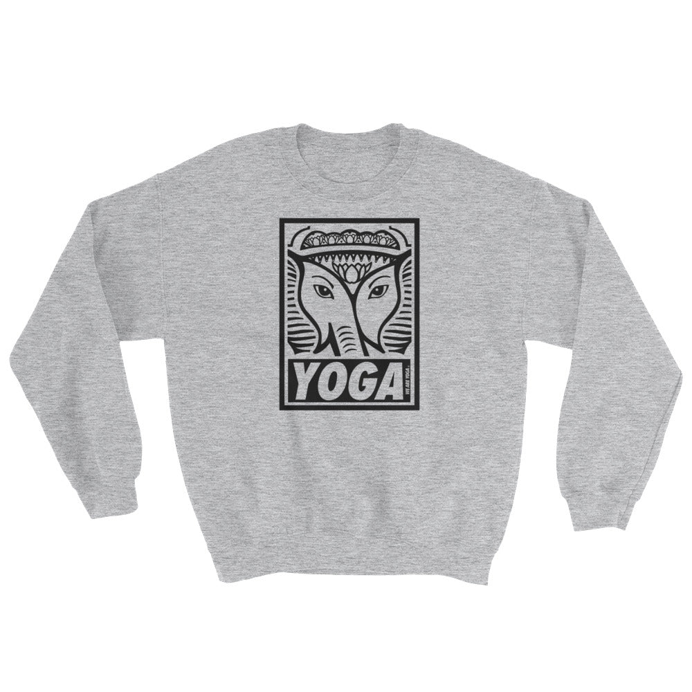 Classic Stamp Sweatshirt-Black