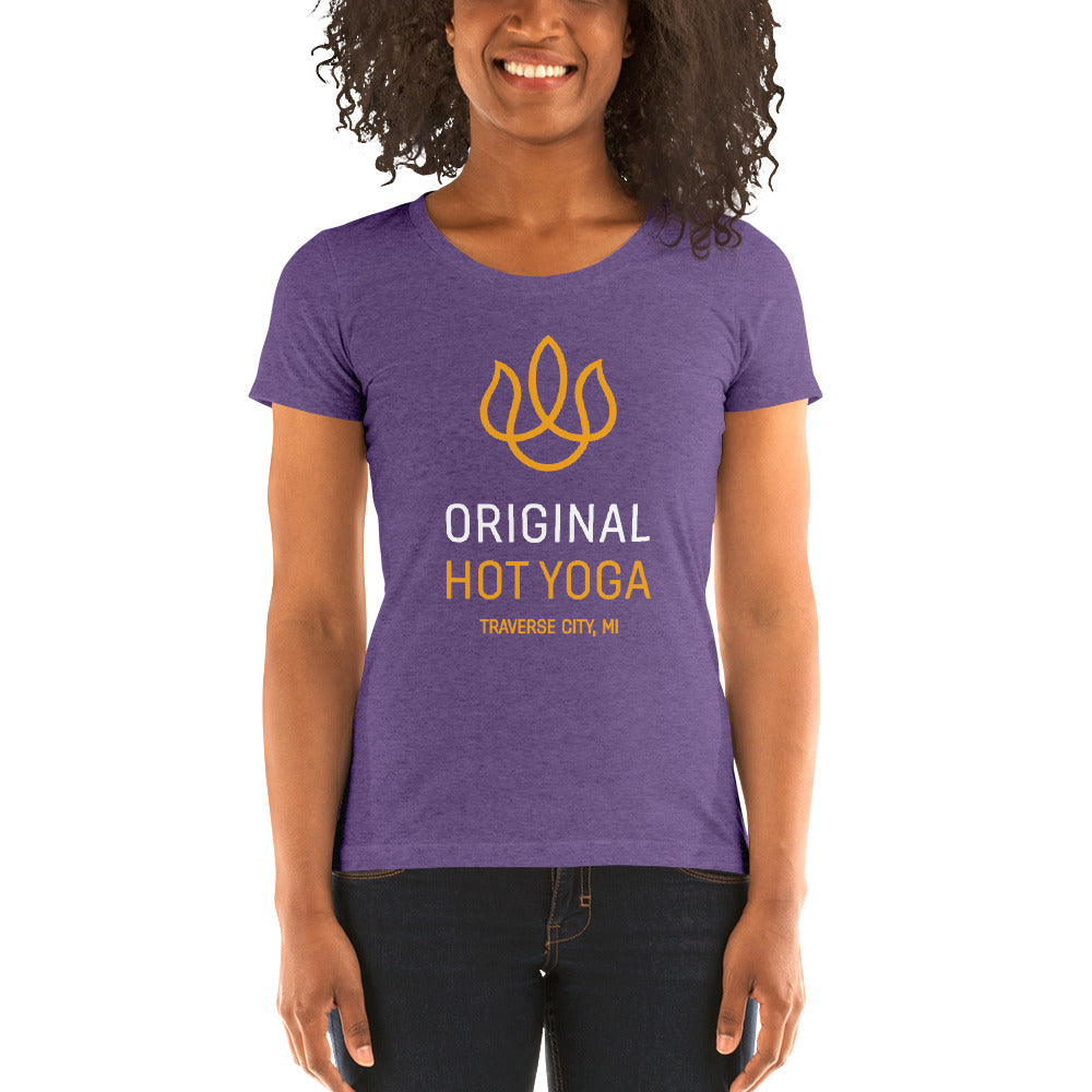 Original Hot Yoga Traverse City-Ladies' Short Sleeve T-Shirt