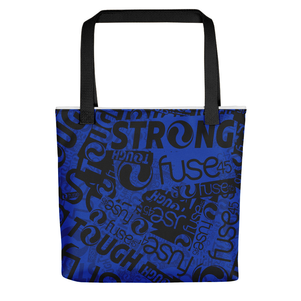 Fuse45-Allover Print Tote Bag