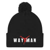 WAY MAN-Pom Pom Knit Cap
