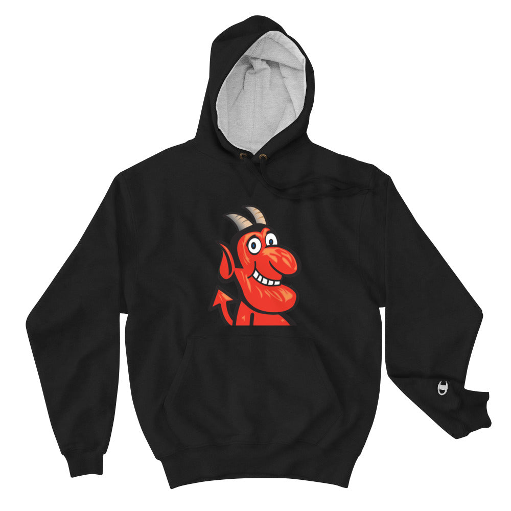 Yoga Hell Devil-Champion Hoodie