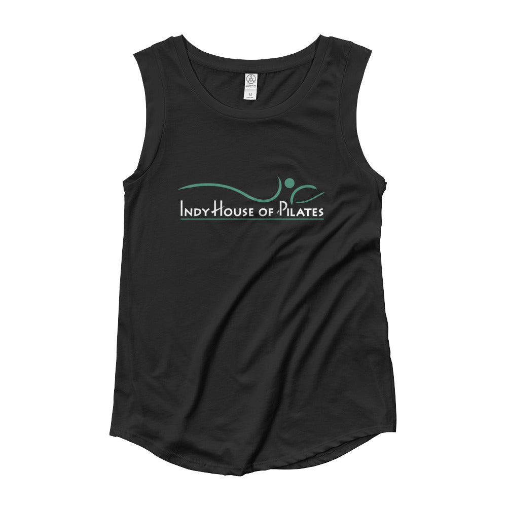 Indy House Of Pilates-Ladies’ Cap Sleeve T-Shirt