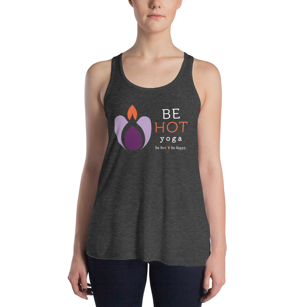 Be Hot Yoga Atlanta-Women's Flowy Racerback Tank