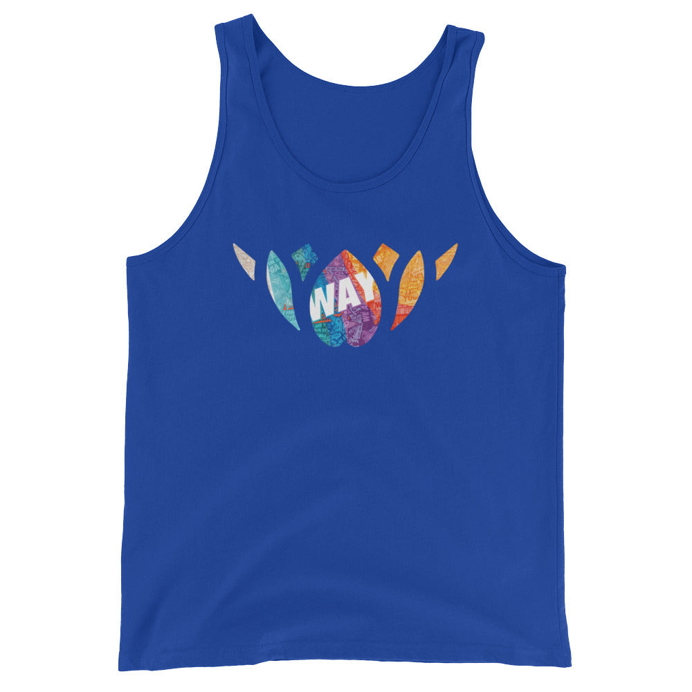 ONE FIRE LOTUS-Unisex  Tank Top