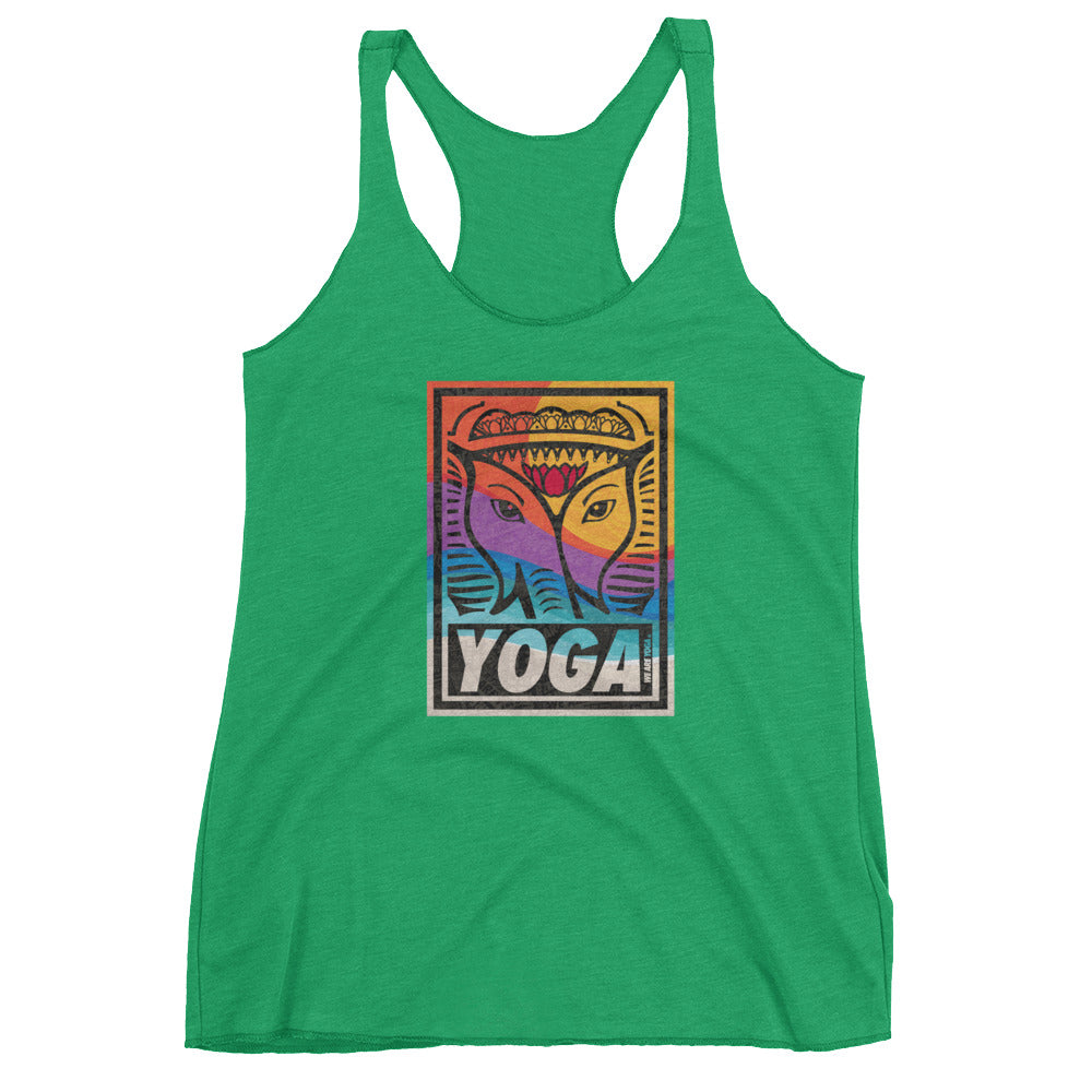 ONE FIRE STAMP-Women's Racerback Tank